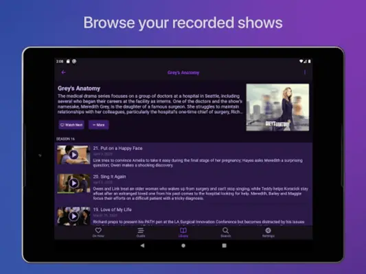 Channels Whole Home DVR android App screenshot 10